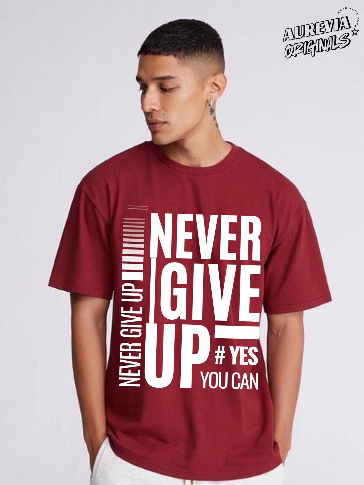 Naver Give Up Oversized streetwear