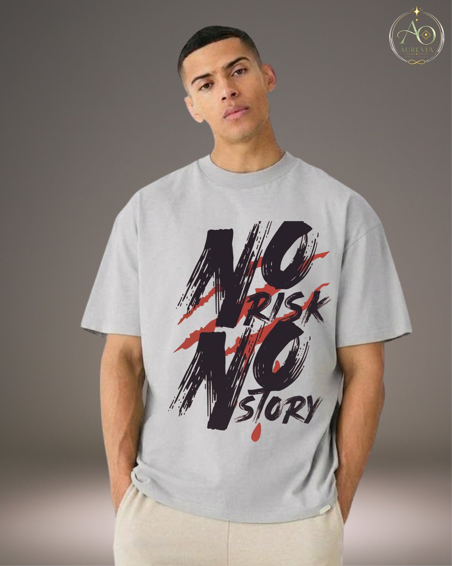 No Risk No Story Oversized T-Shirt