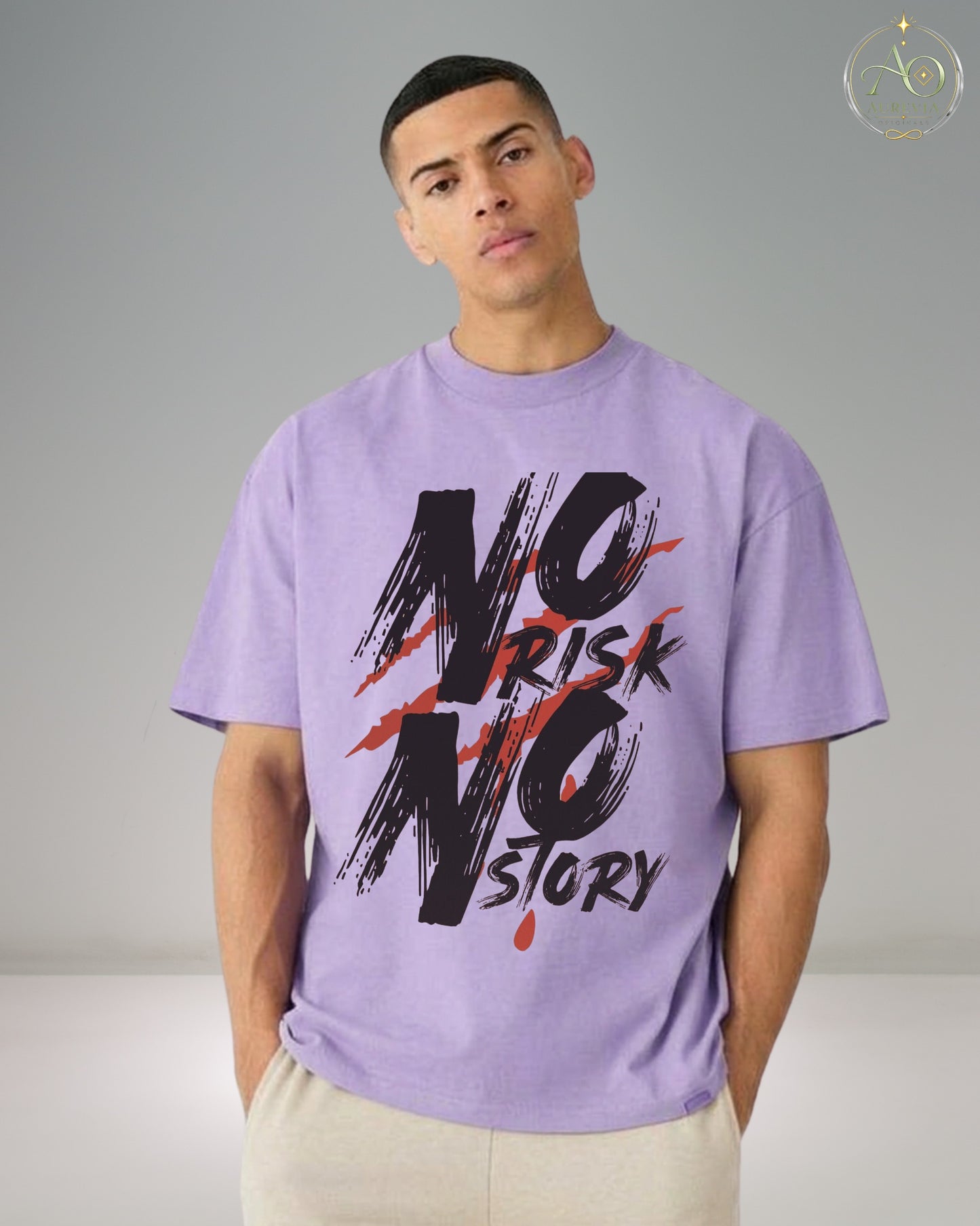 No Risk No Story Oversized T-Shirt