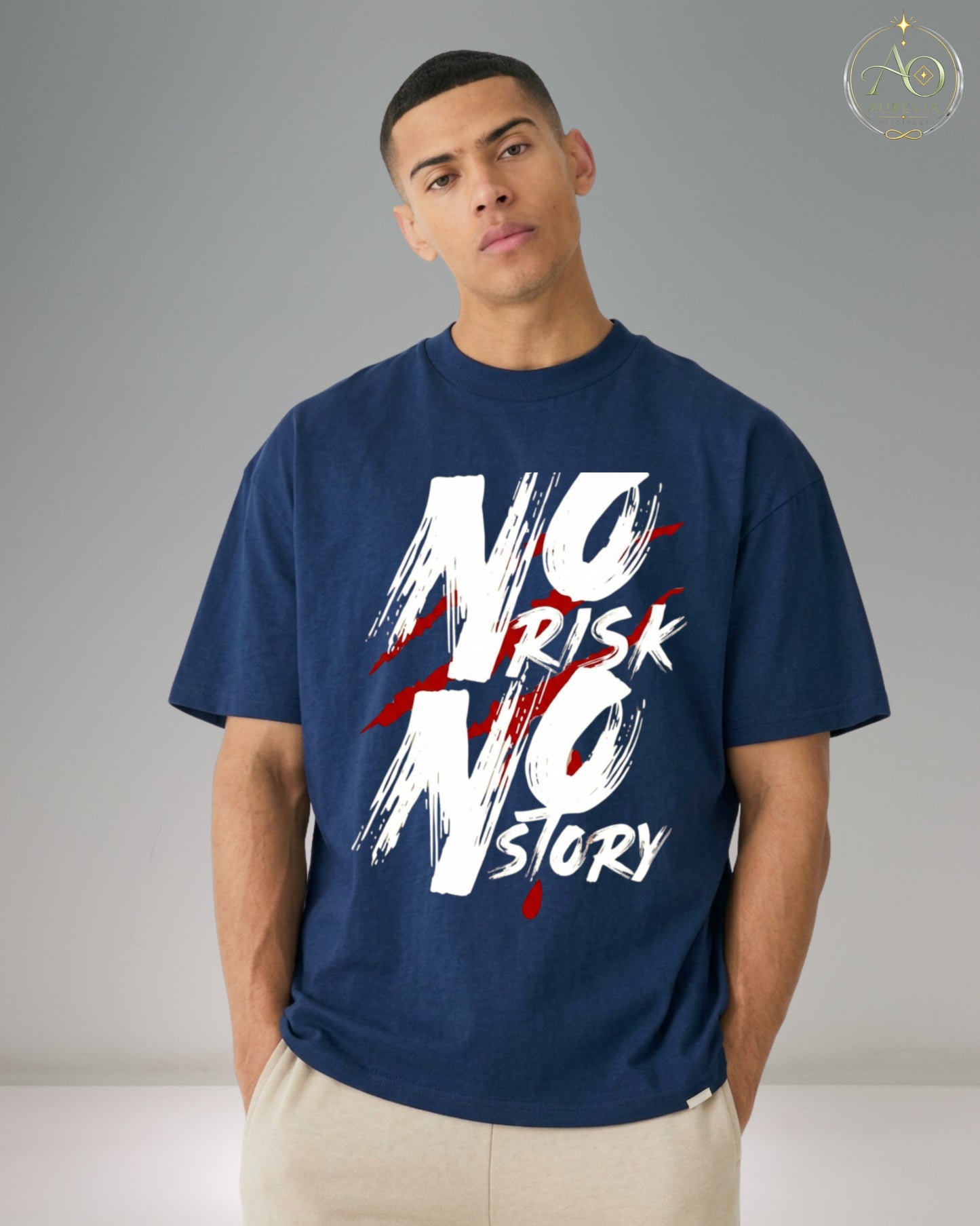 No Risk No Story Oversized T-Shirt