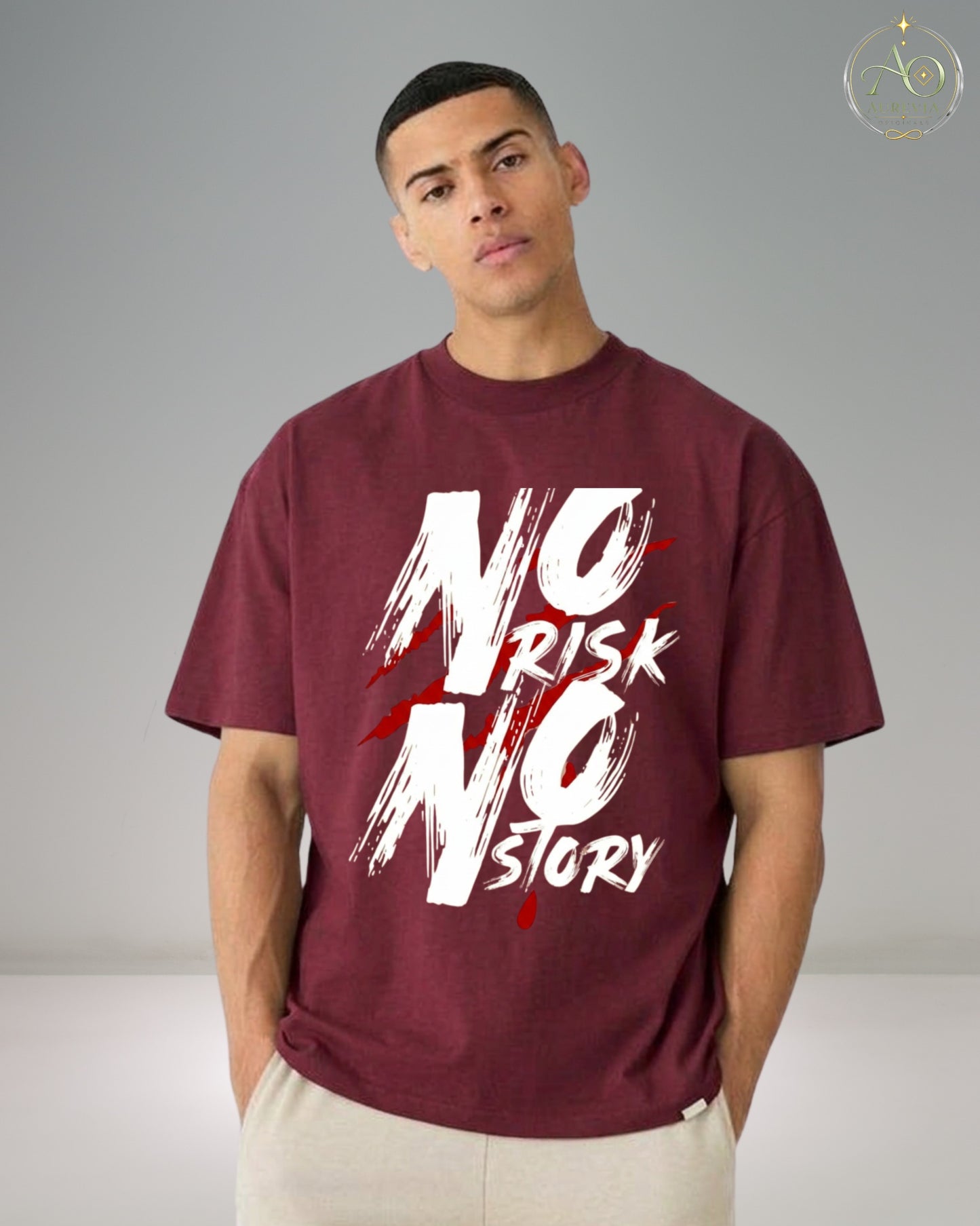 No Risk No Story Oversized T-Shirt