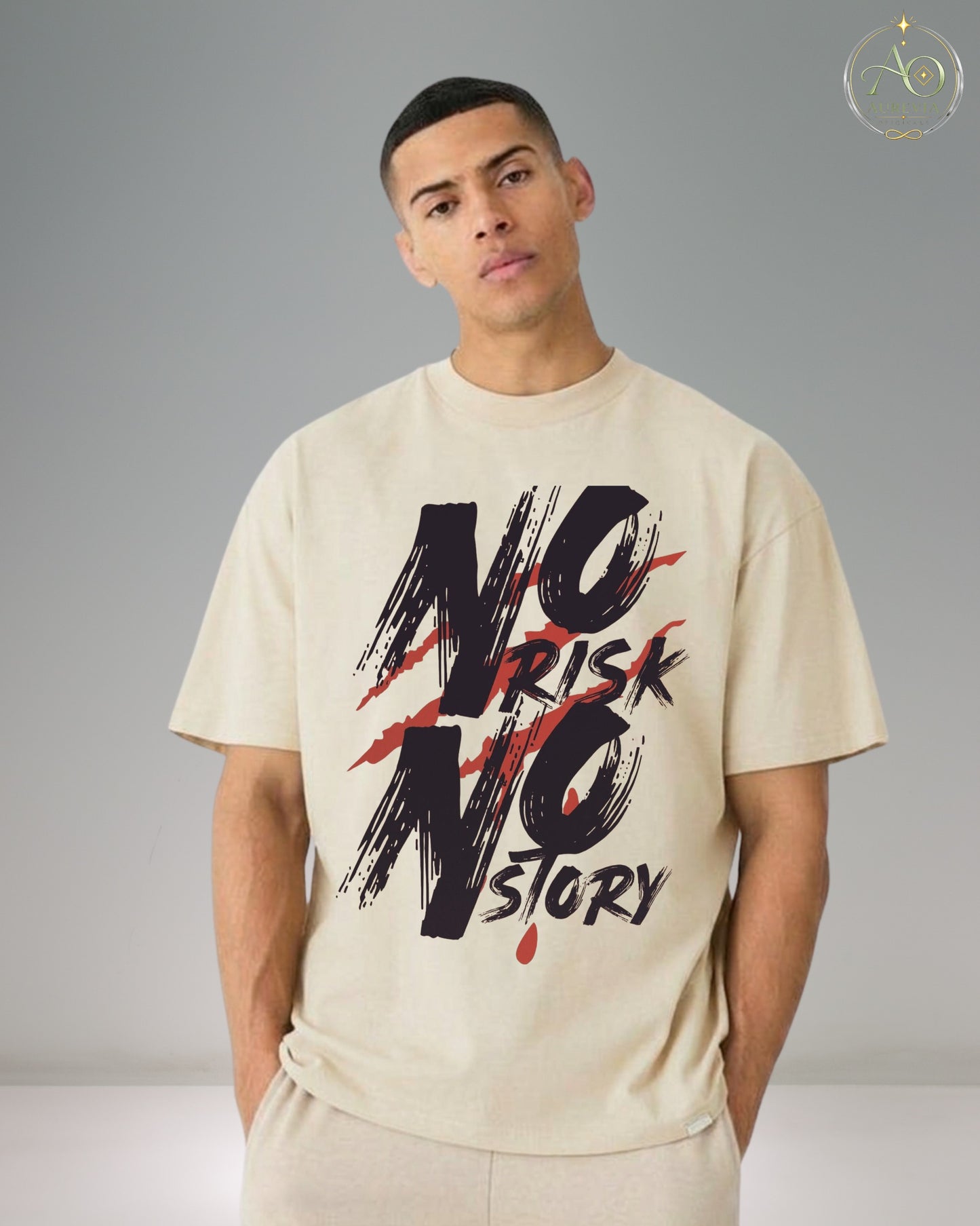 No Risk No Story Oversized T-Shirt