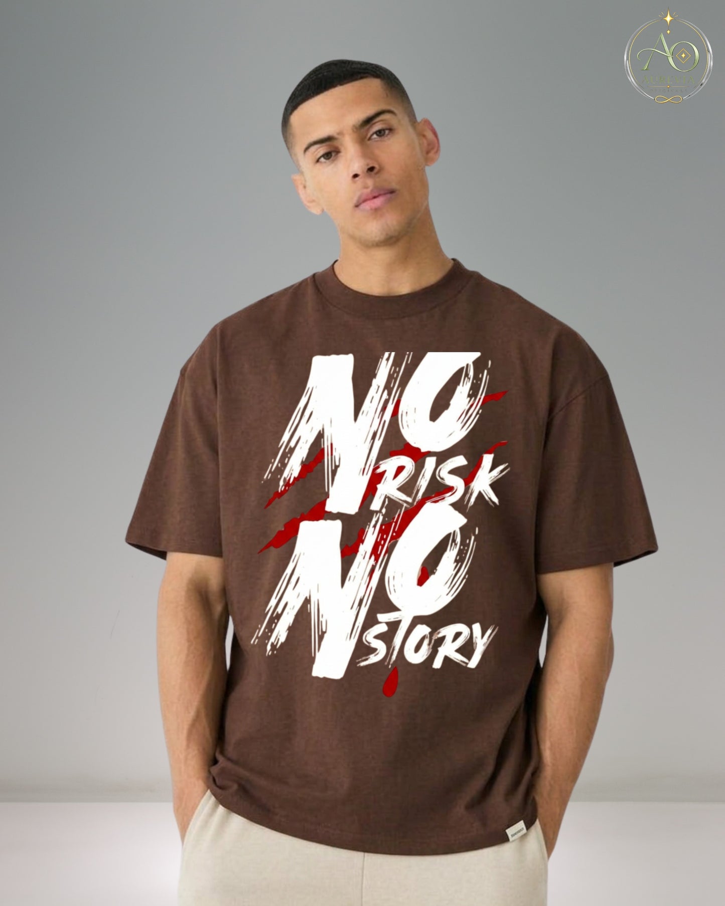 No Risk No Story Oversized T-Shirt