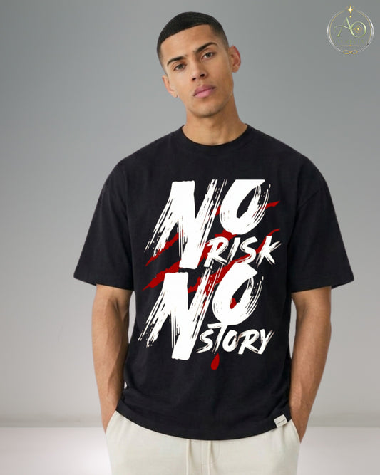 No Risk No Story Oversized T-Shirt