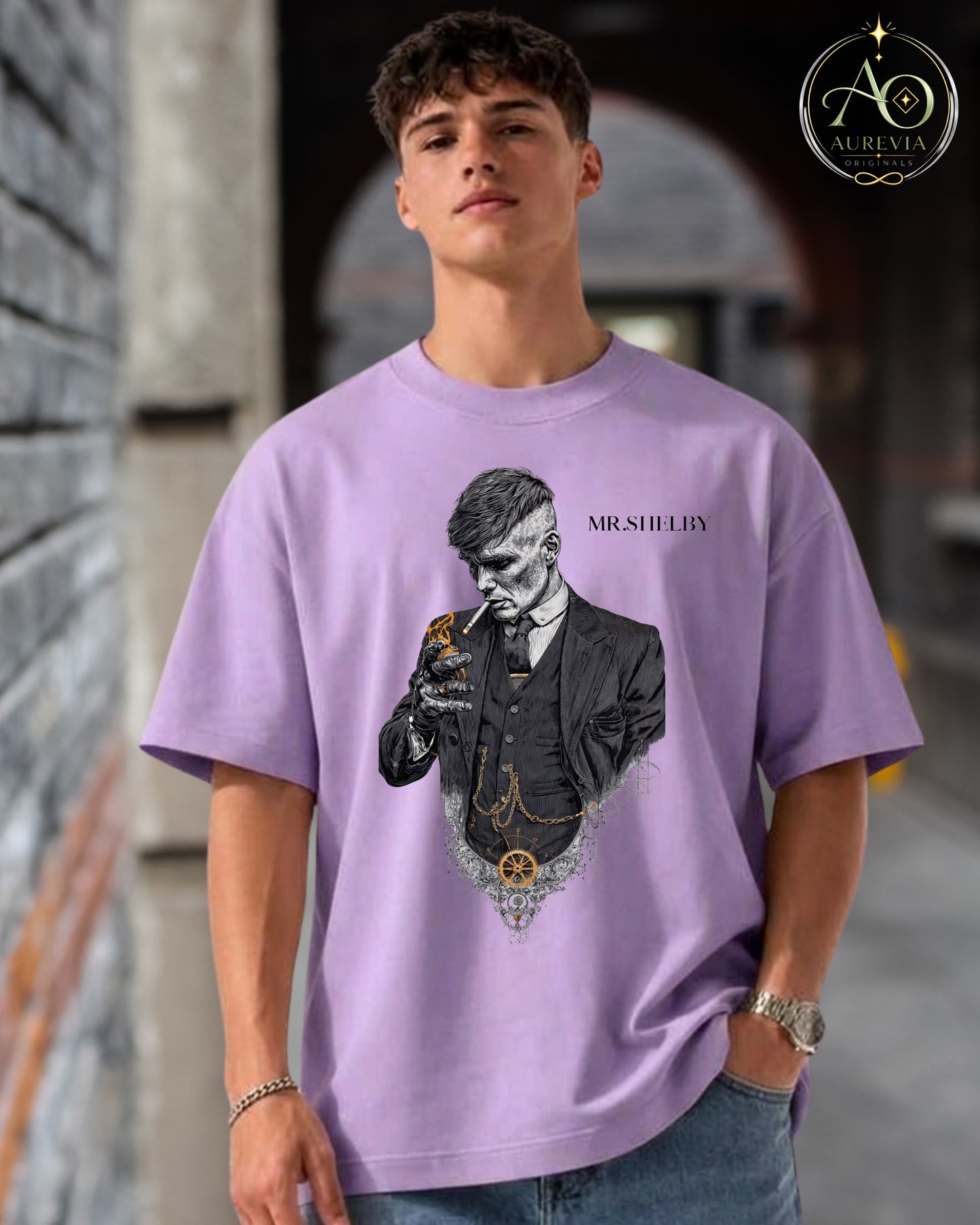Mr. Nobody Graphic Oversized T-Shirt