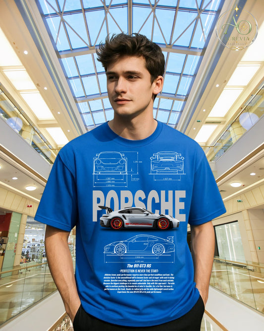 Porsche oversized tshirt