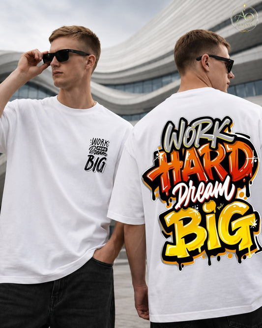 Work Hard Oversized streetwear